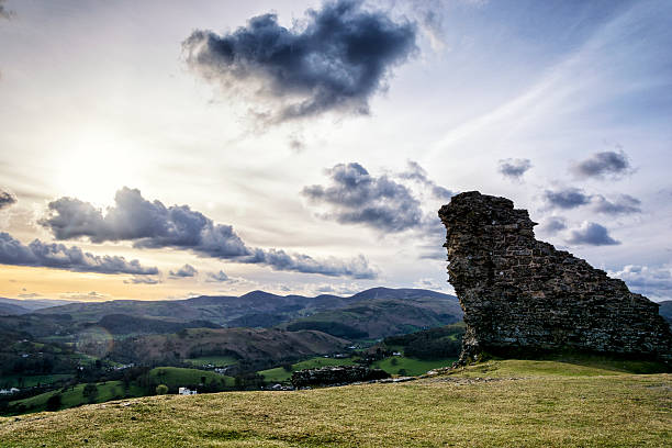 Dinas Bran Castle - Wales, UK, Sunset