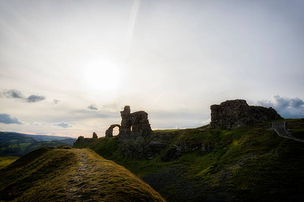 istock Dinas Bran Castle - Wales, UK, Sunset 524014738