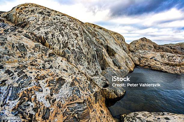 Amazing Rock Landscape At Ersdalen Hönö Sweden Stock Photo - Download Image Now - Beauty, Beauty In Nature, Blue