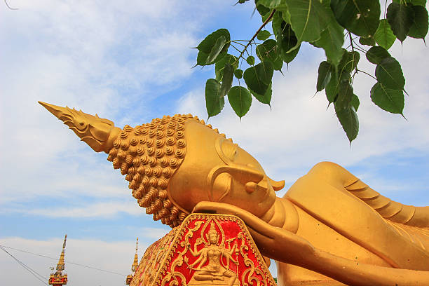 istock Reclining Buddha at Wat That Luang South,Vientiane,Laos 524018112