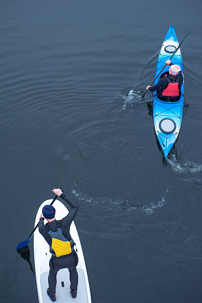 istock group of athletes kayaking on the river03 524018600
