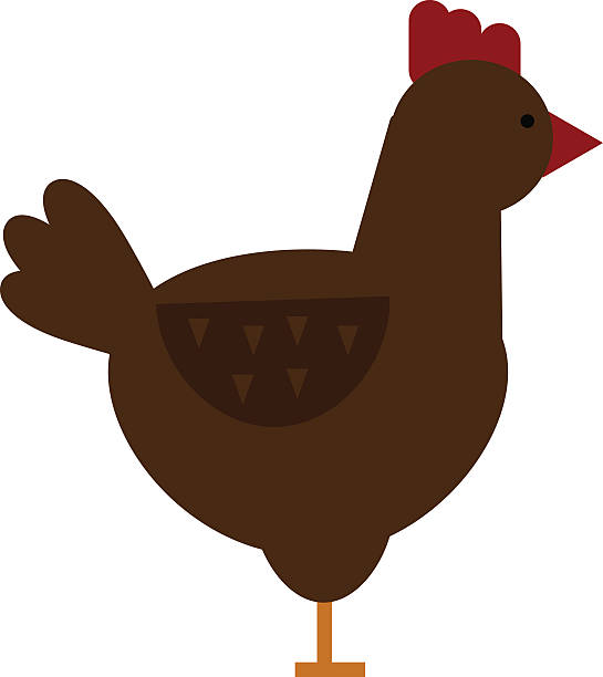 ładna kurczak kreskówka, machający biegania żółty gospodarstwa ptak ilustracja wektorowa - baby chicken eggs young bird easter stock illustrations