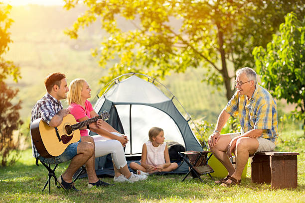 istock happy family camping at countryside 524022890