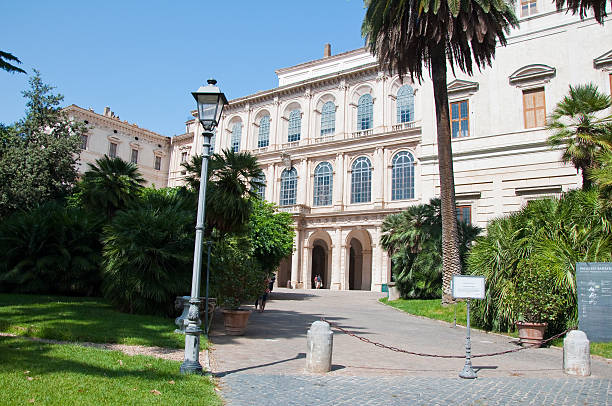 the galleria национале d'arte antica. в риме, италия. - palazzo barberini стоковые фото и изображения