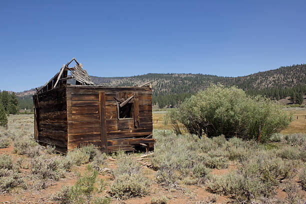 istock Western house or barn that has been abandoned 524026454