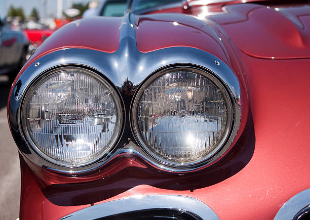 istock Classic 50's American Car close ups 524026974