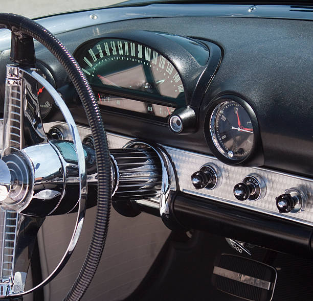 istock Classic 50's American Car close ups 524026988