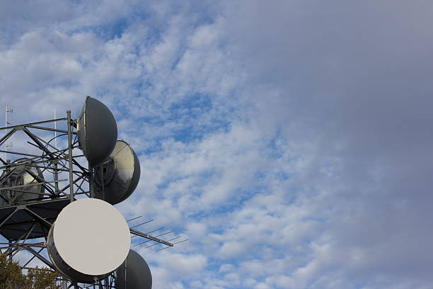 radio avec nuages antennas sans fil - Photo