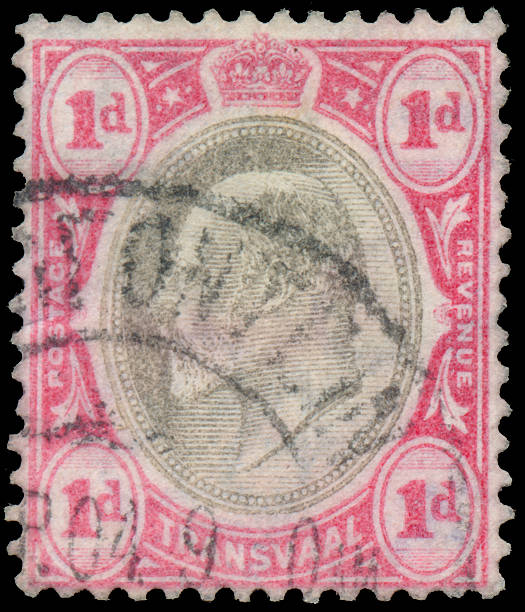 istock stamp printed in UK shows King George V 524027927
