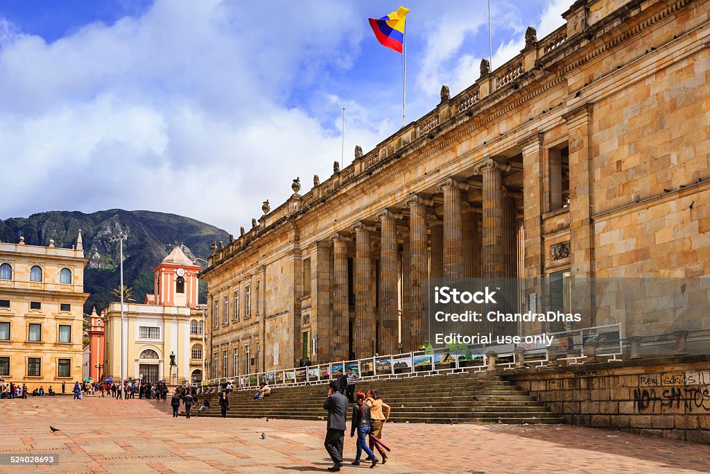 Bogota, Colombia-La sede del gobierno - Foto de stock de Bogotá libre de derechos