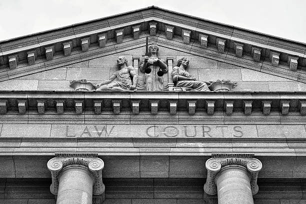 Law Courts stock photo