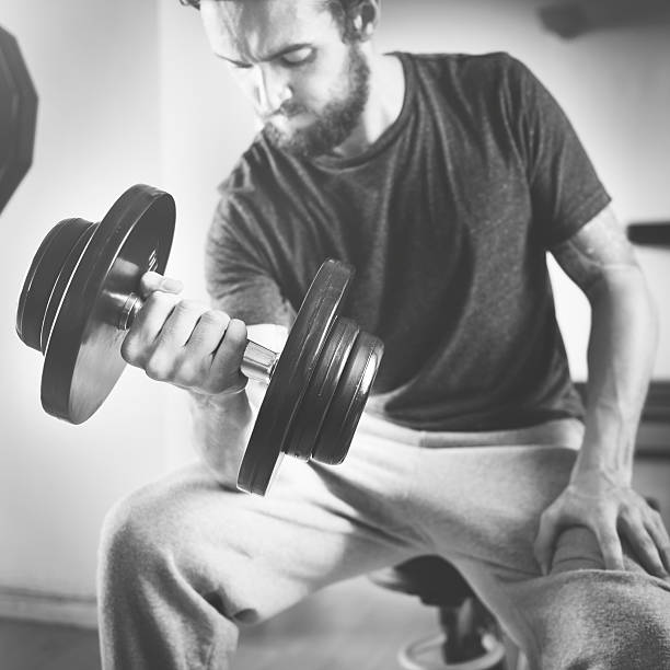 istock Weight Training Workout Exercise Fitness Concept 524032286