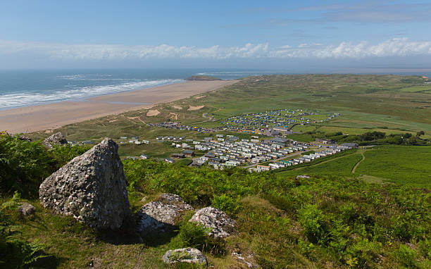 istock View from Rhossili Down to Burry Holms The Gower Wales 524032906