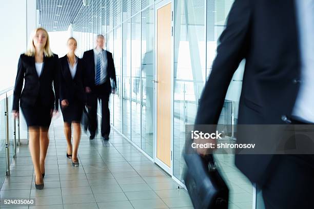 Workaday Routine Stock Photo - Download Image Now - Adult, Blurred Motion, Business