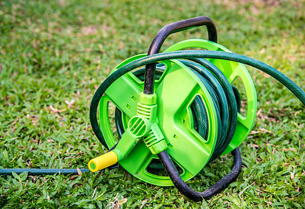 istock Rubber tube in the garden. 524037426