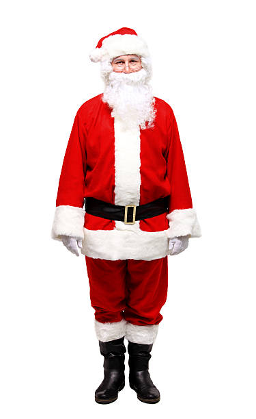 istock Happy traditional Santa Claus 524050677