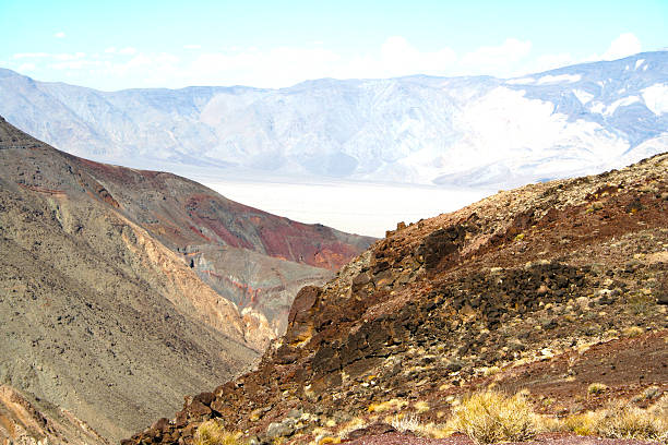 Mountain view - Death Valley stock photo