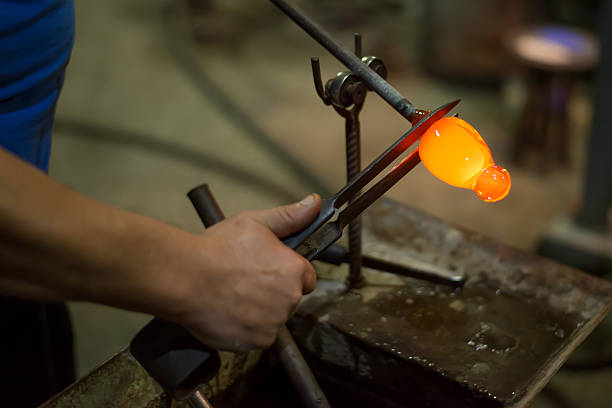 istock Handmade figures of melted glass 524052053