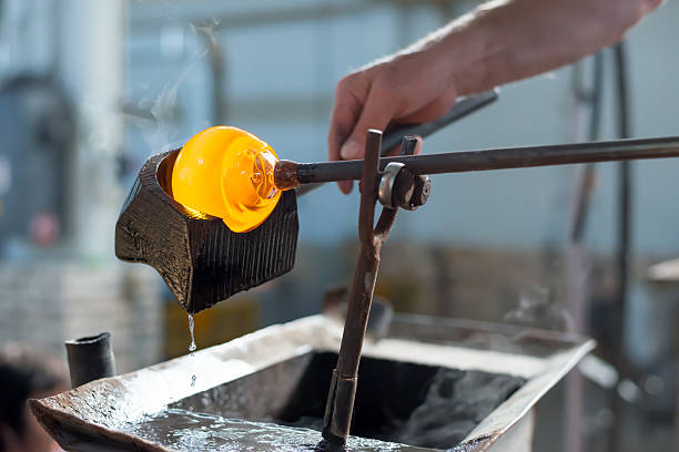 istock Handmade figures of melted glass 524052135