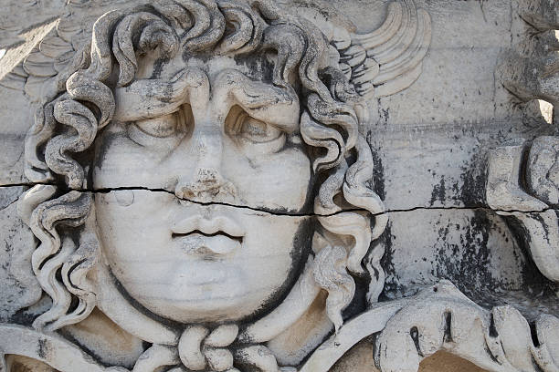 istock Medusa Gorgon in Apollo Temple, Didyma, Turkey, 2014 524052505
