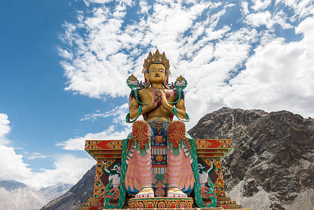 istock Vast Maitreya Buddha at Diskit in Ladakh 524053097