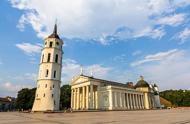 istock View of Vilnius Cathedral in Lithuania 524055591