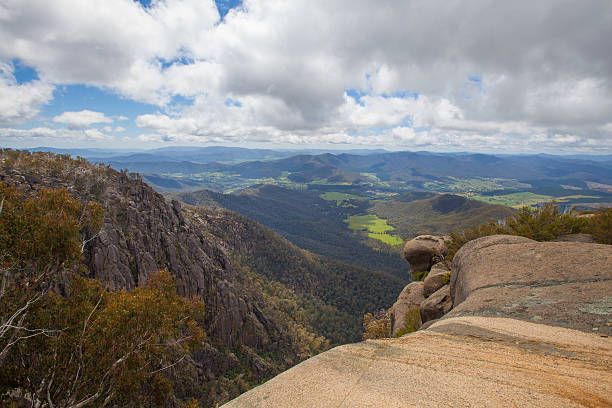 istock Countryside and Alps view from Mount Buffalo National Park 524066463