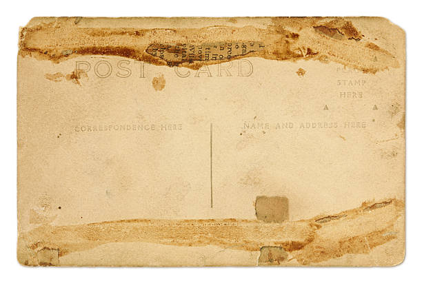 istock Vintage Super Grungy Postcard 524067855