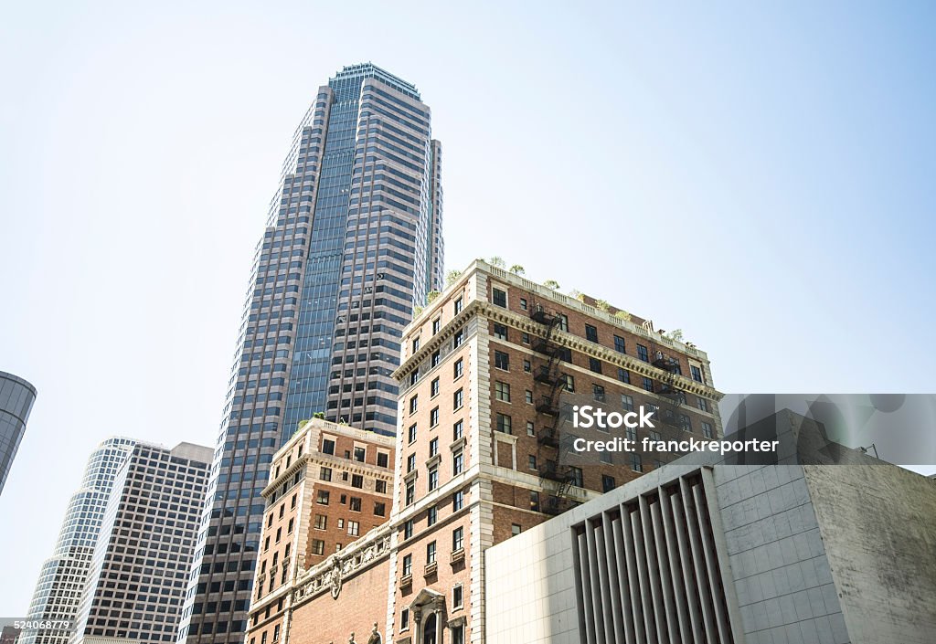Los angeles downtown Building Exterior Stock Photo