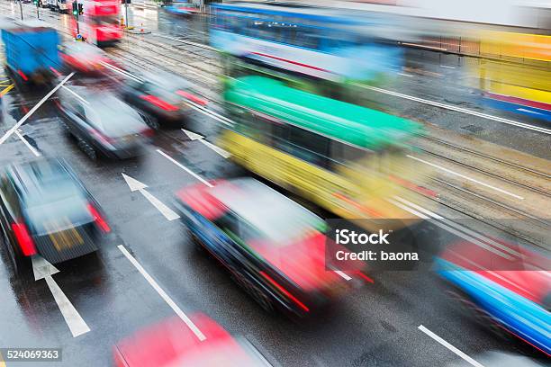 City Traffic Stock Photo - Download Image Now - Arrow Symbol, Asia, Asphalt