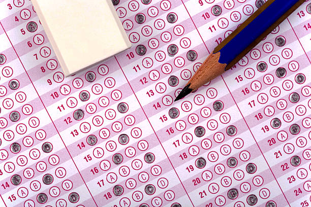 istock optical form of an examination with pencil 524070521