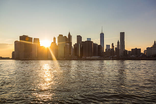 istock New York Downtown Skyline at Sunset 524072507