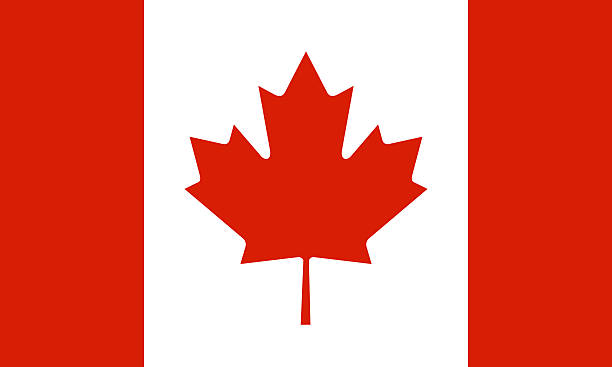 kanadische flagge  - canadian flag fotos stock-fotos und bilder
