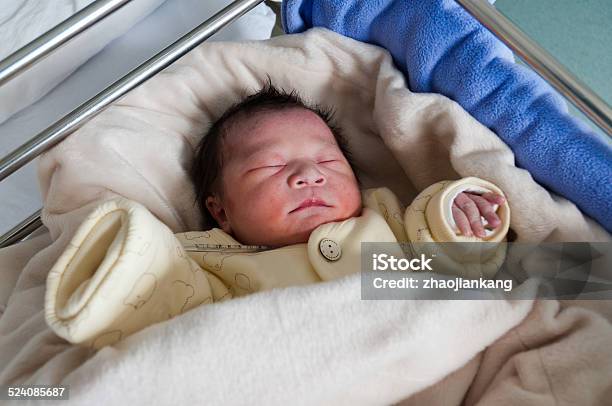 East Baby Sleeping Stock Photo - Download Image Now - Care, China - East Asia, Newborn