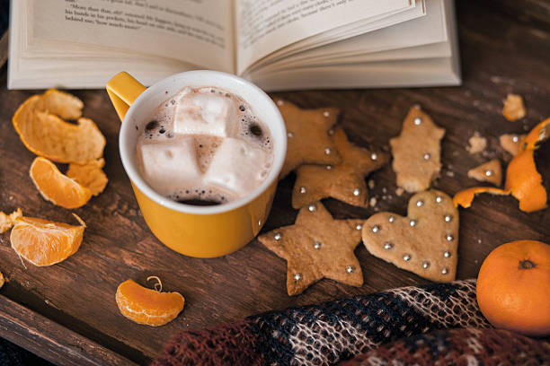 istock afternoon hot chocolate at Christmas 524086491