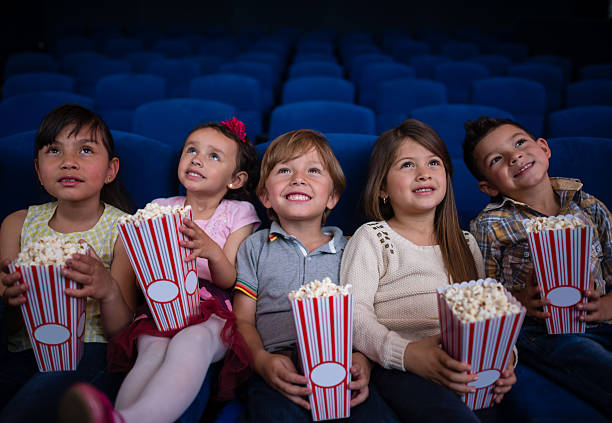 istock Kids watching a movie 524090995