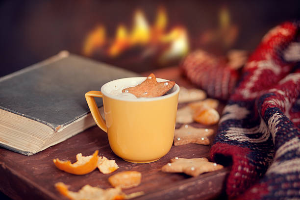 istock afternoon hot chocolate at Christmas 524092167