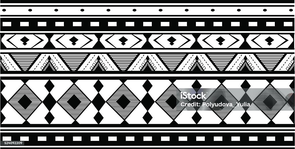 Ethnic jacquard ornament Abstract stock vector