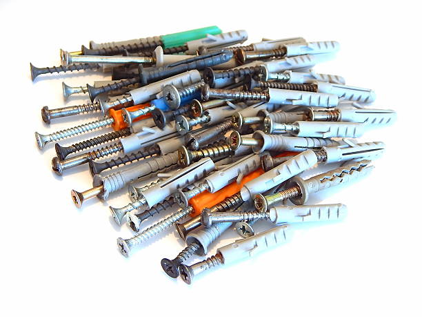 istock Fasteners, anchors for concrete and wood. 524092421