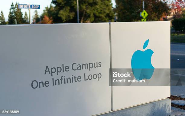 Apple Headquarters At Infinite Loop In Cupertino Ca Stock Photo - Download Image Now
