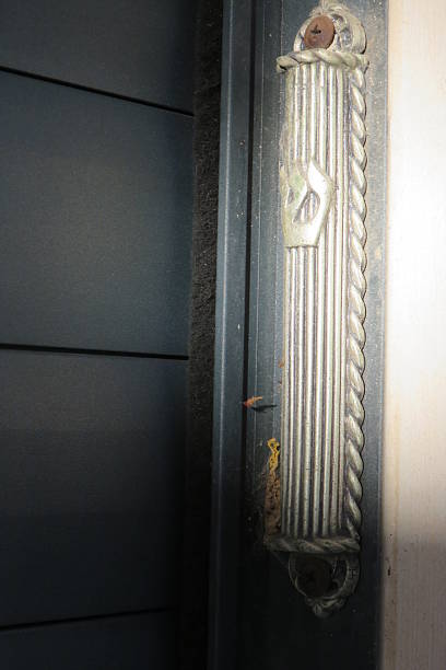 istock Mezuzah by Door in Synagogue 524129631