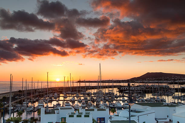 Sunset over Playa Blanca - Lanzarote