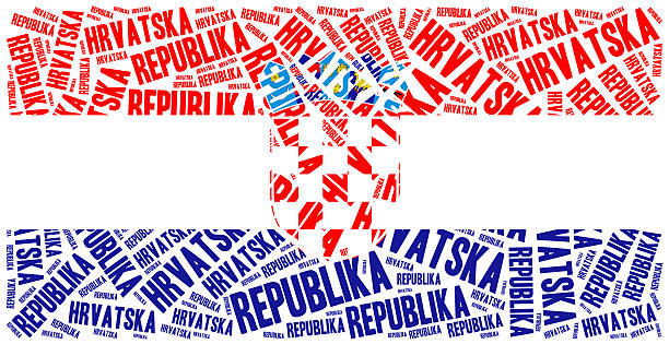 istock National flag of Croatia 524152403