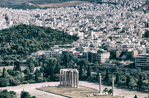 istock Athens with Temple of Olympian Zeus 524152962