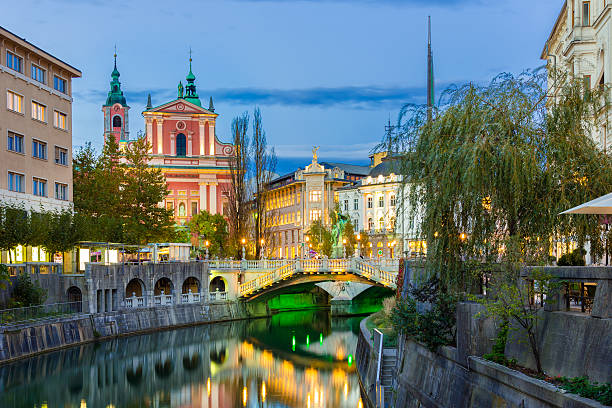 istock Romantic medieval Ljubljana, Slovenia, Europe. 524153311