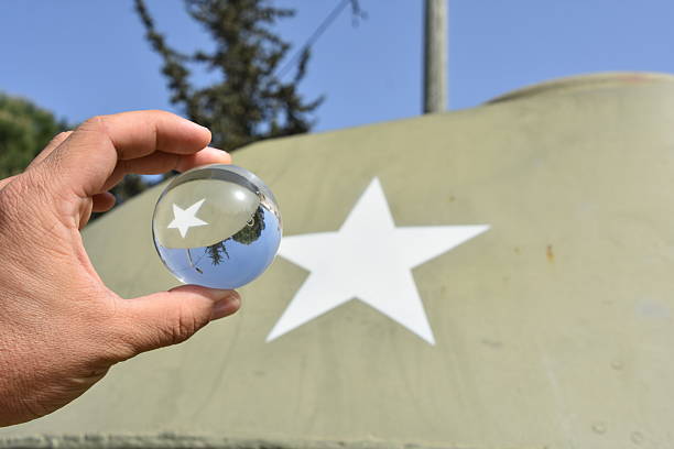 istock US Army White Star on Military Vehicle 524155344