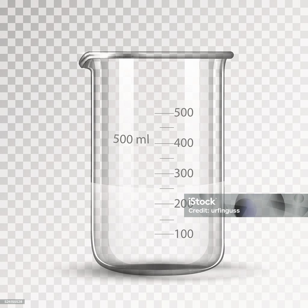 Laborglas Oder Becherglas Stock Vektor Art Und Mehr Bilder Von laborglas-oder-becherglas-stock-vektor-art-und-mehr-bilder-von