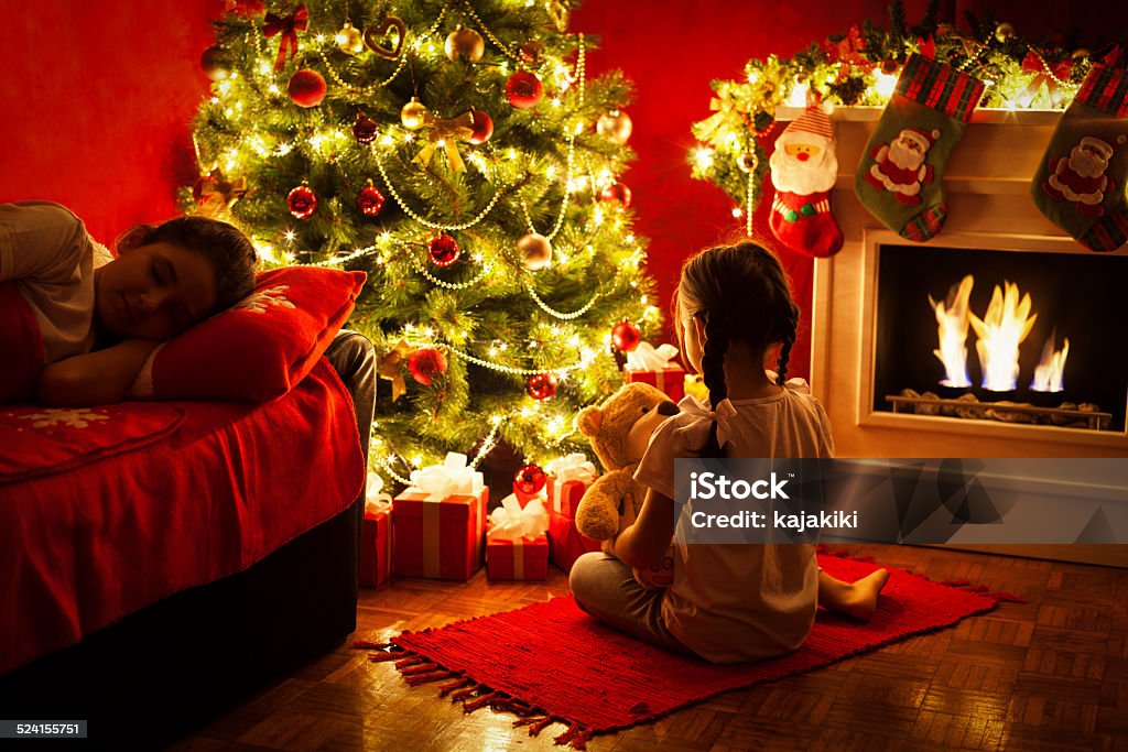 Noche de Navidad - Foto de stock de Navidad libre de derechos