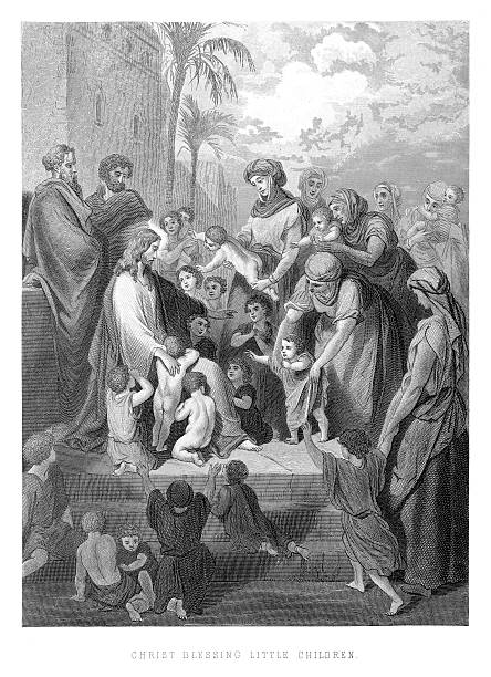 istock Christ Blessing Little Children 524156681