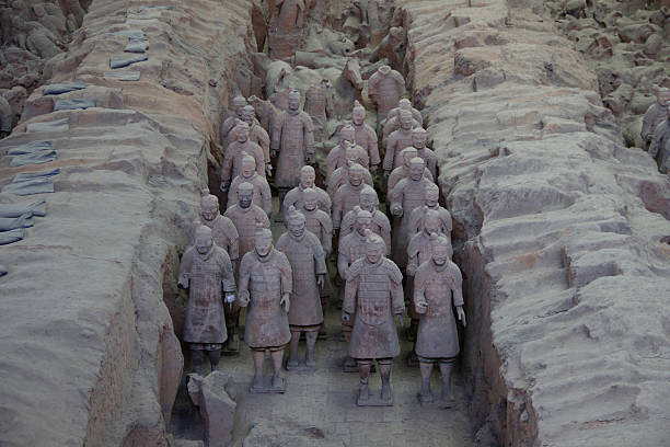 istock Ping Ma Yong, Terra cotta army at  Xian, China, 524158094